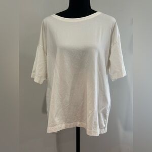 J Jill PL White Women's Blouse w Stretch 276